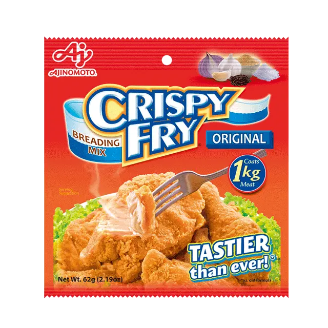 Ajinomoto Crispy Fry Original 62g pack of breading mix