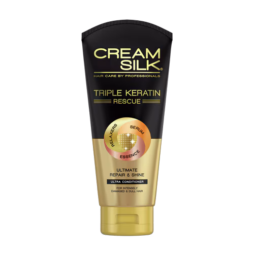 Cream Silk Ultimate Repair and Shine Triple Keratin Rescue Conditioner 170ml