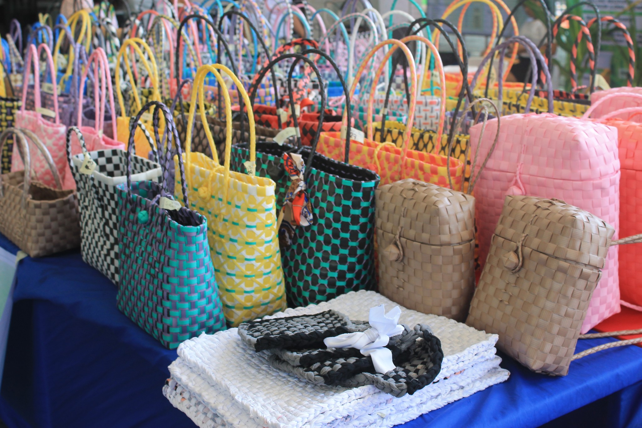 Woven Basket & Bags