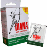 DIANA with Menthol Refreshing Wipes, 8 Pcs