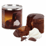 Organic Sacher Cake in the Can