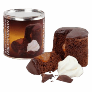 Organic Sacher Cake in the Can