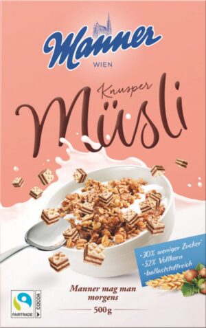 Manner crunchy muesli