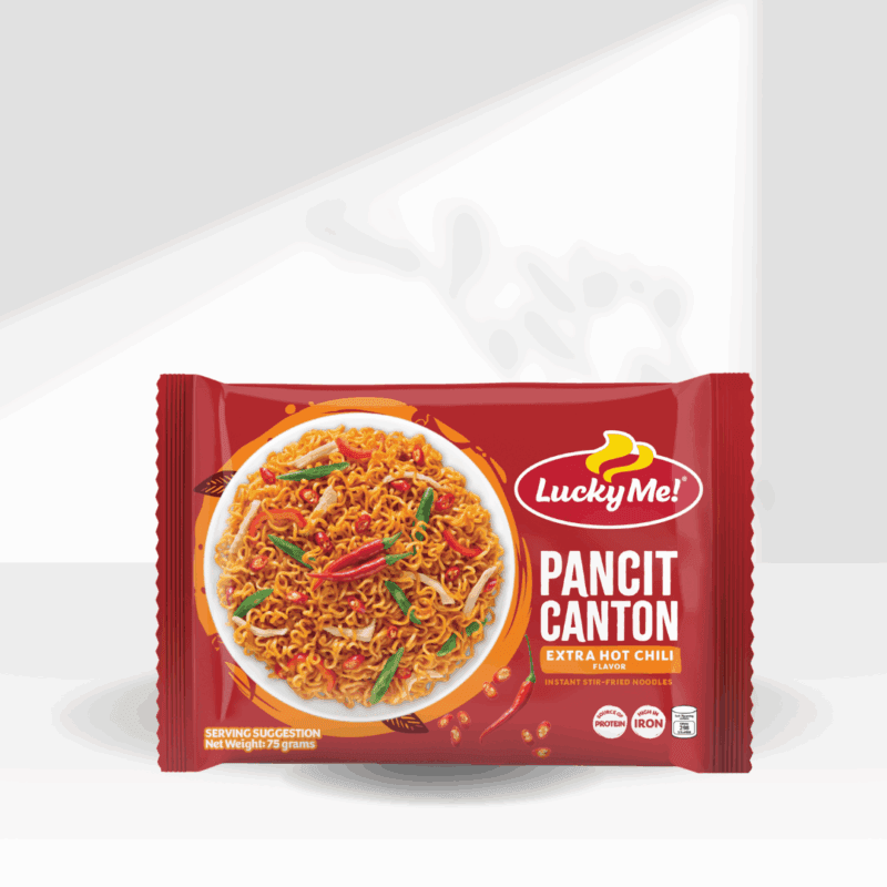 Lucky me pancit canton extra hot chili