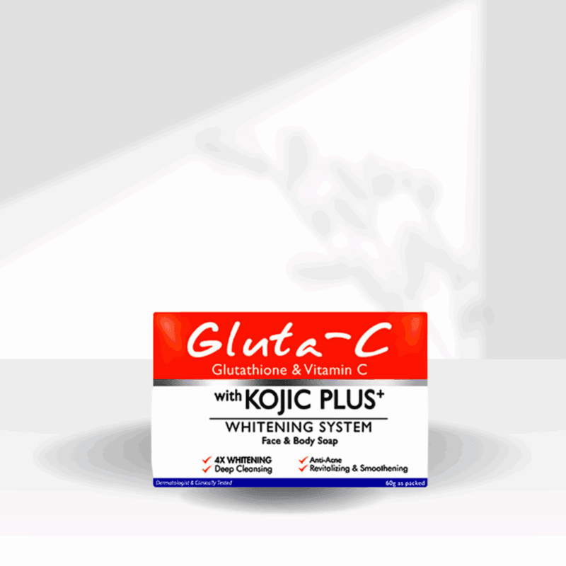 Gluta C with Kojic Plus+ Face and Body Soap 60g