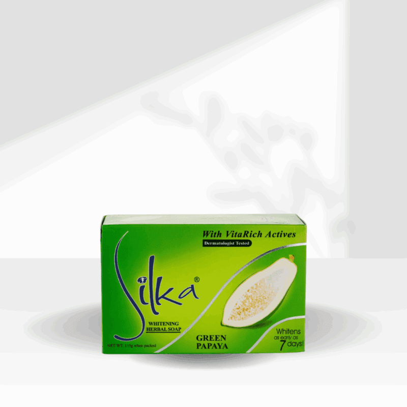 Silka Green PApaya Whitening SOap 135G