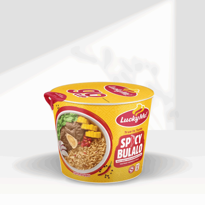 Lucky me go cup spicy bulalo