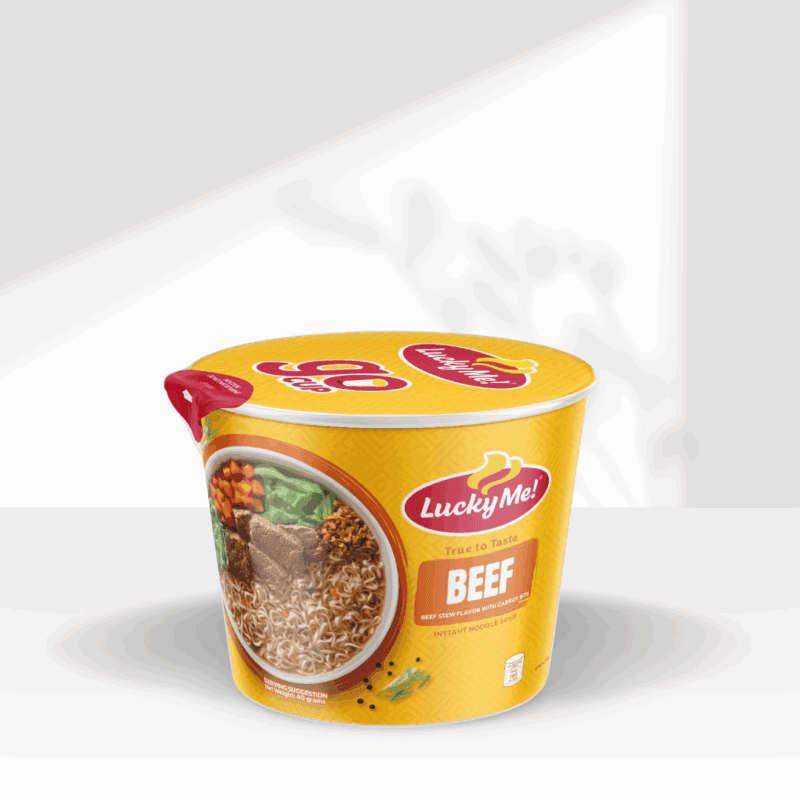 Lucky me go cup beef