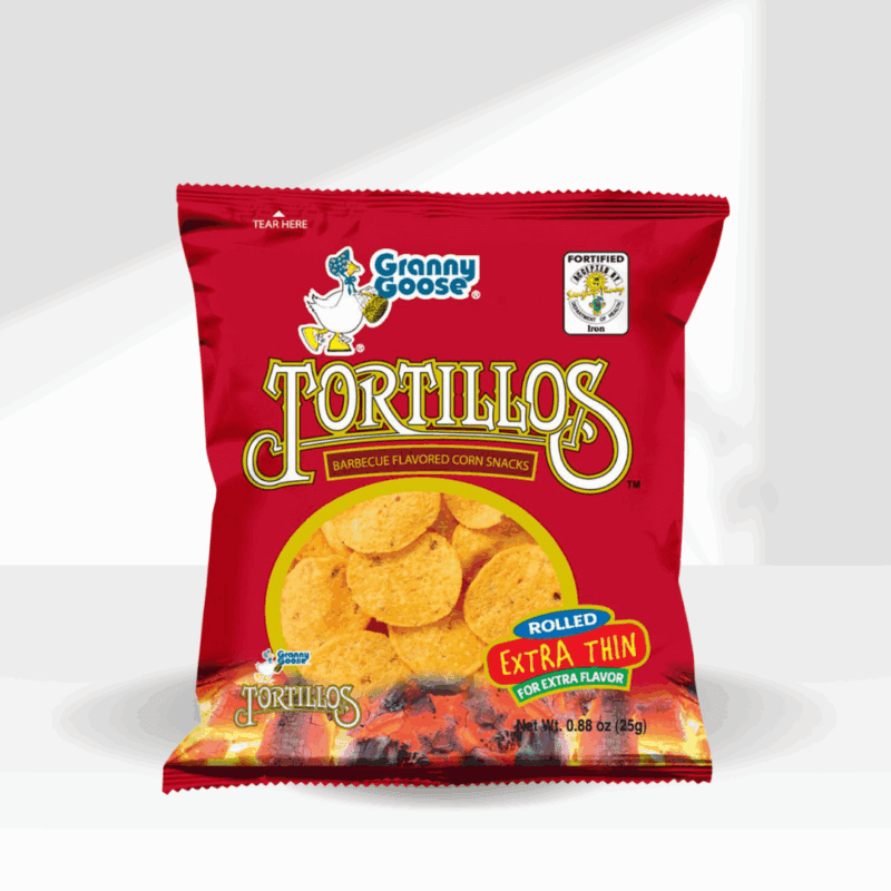 Granny Goose Tortillos bbq 100g