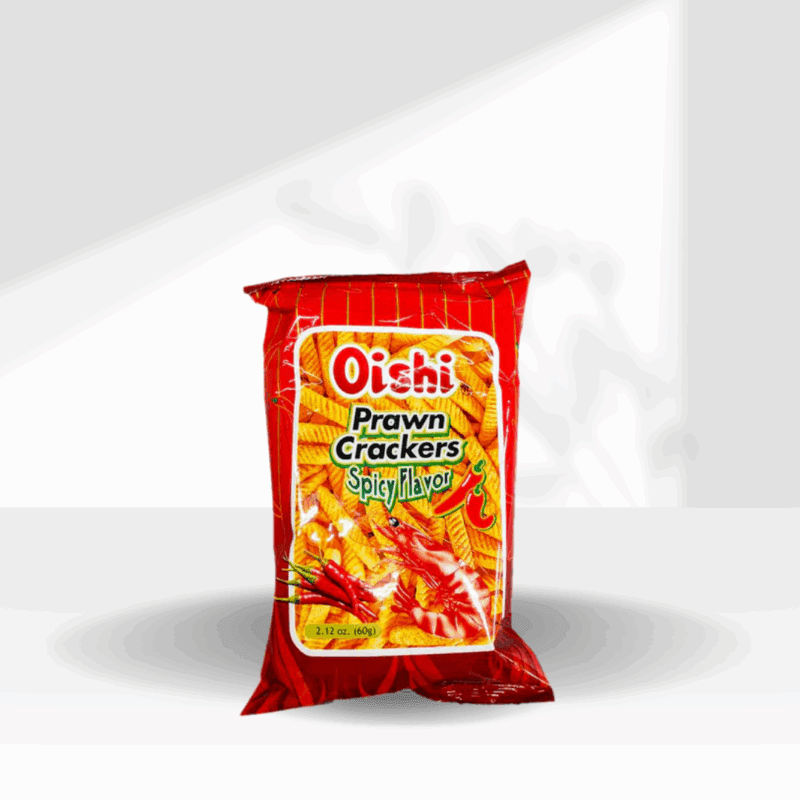Oishi Prawn crackers spicy 60g