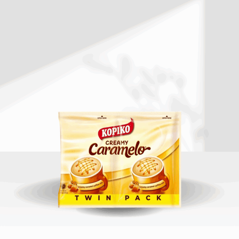 Kopiko Creamy Caramelo Coffee Twin Pack | 50g x 5s