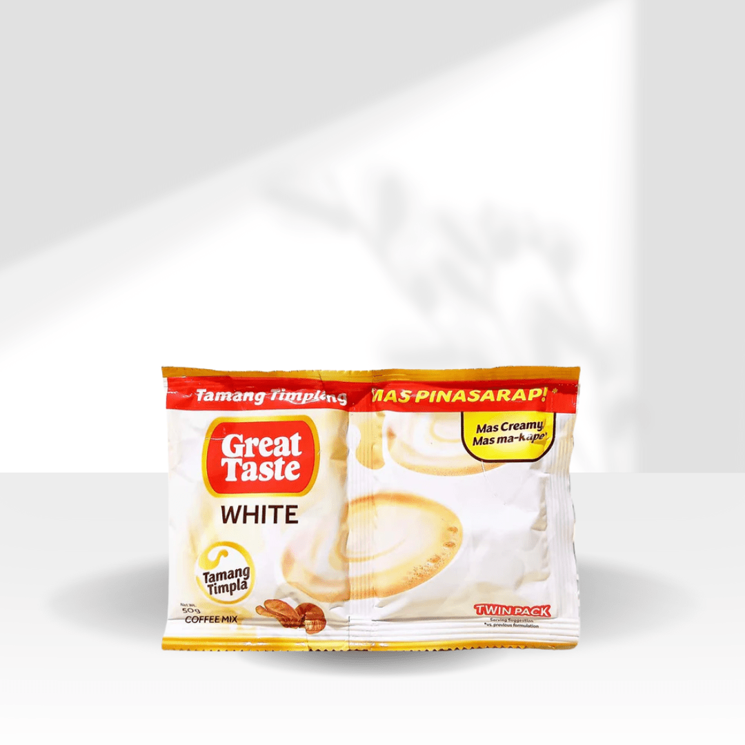 GREAT TASTE WHITE COFFEE MIX(TWIN PCK)50G