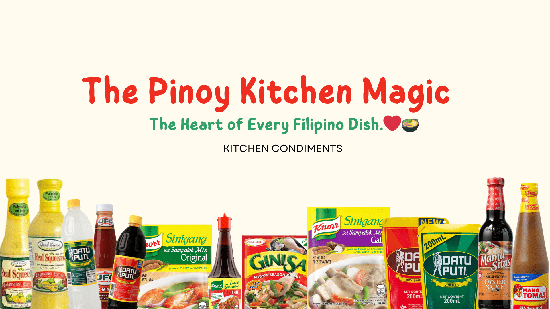 The Pinoy Kitchen Magic